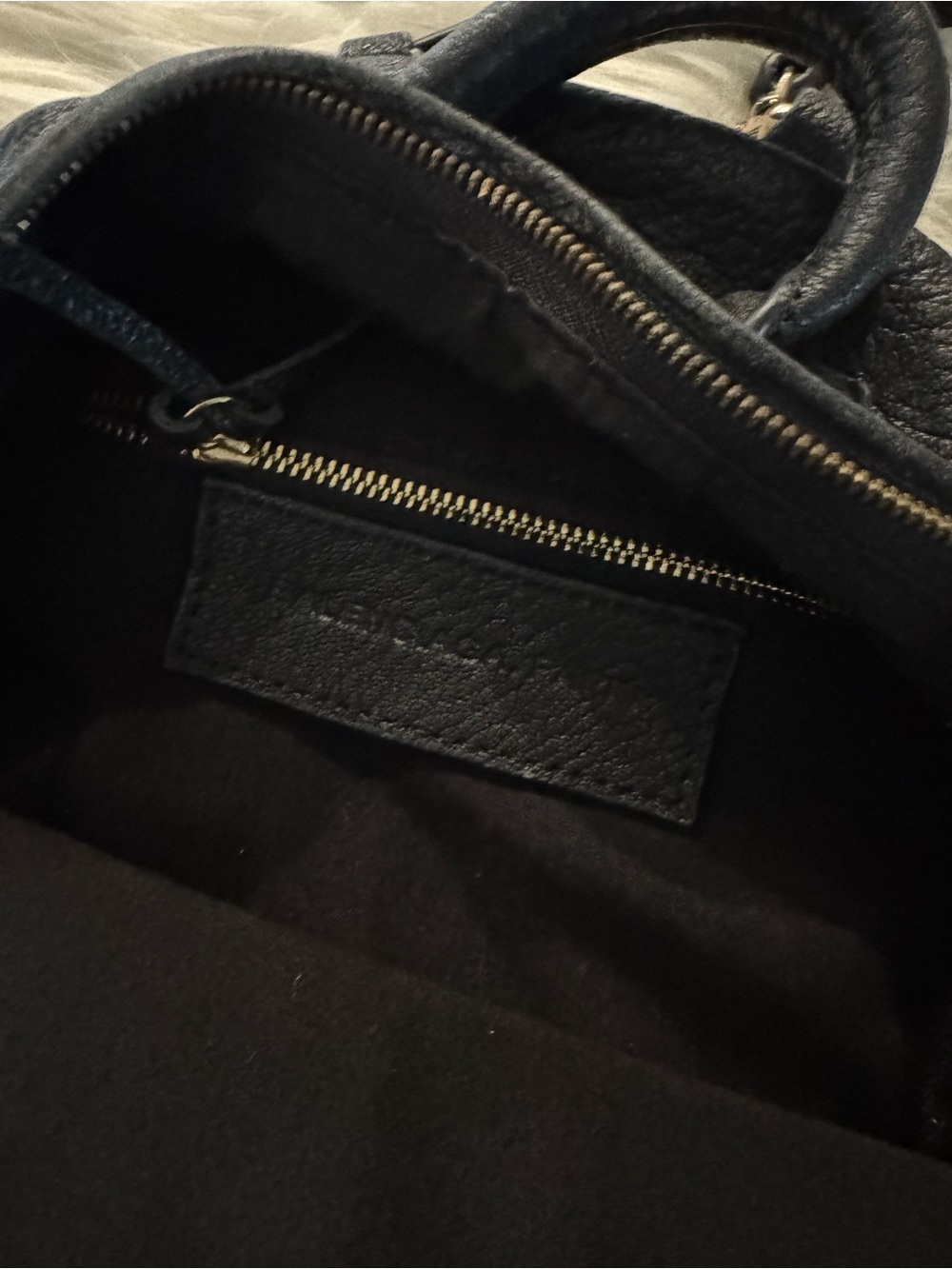 Balenciaga Black Mini Backpack Purse - Picture 7 of 11
